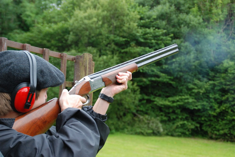 Clay Pigeon shooting