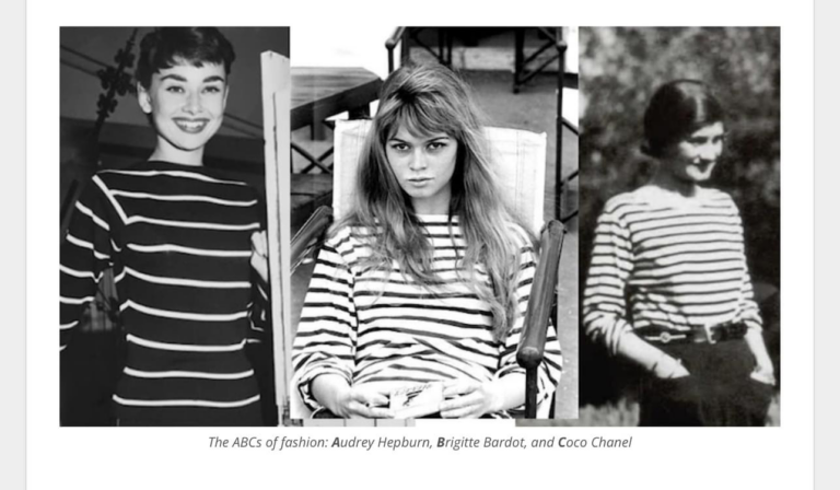 The French Show Their Stripes (on Their Shirts)🇫🇷🌸